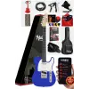 Tlx-50BL Tele Kasa, Maple Klavye, 2 Single-Coil Manyetik Elektro Gitar