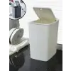 Touch Çöp Kovası 4 L Beyaz