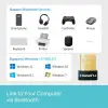 TP-Lınk UB500 Bluetooth 5.4 Nano USB Adaptör, PC Notebook Laptop İçin Mini Bluetooth V5.4 Dongle, Kulaklık Hoparlör Klavye Mouse Gamepad Bağlantı Adaptörü, Windows 11/10/8.1/8/7 Uyumlu Tak Çalıştır