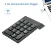 TR-59 Süper İnce Kablosuz Keypad Klavye NumLock Numped