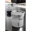 Transformacion Yoğurt Bakracı 5 Lt Paslanmaz Çelik KROM Tek Ebat