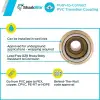 Transition Coupling, .5-In. Copper Tube x .5-In. PVC -UIP4008A