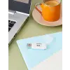TransMemory U202 64GB USB Bellek; USB 2.0, Beyaz