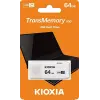 TransMemory U301 64GB USB Bellek; USB 3.2 Gen 1, Beyaz