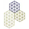 Triangles Silikon Nihale, 250 °C, 2 Stück 16 x 14 cm & 1 Stück 24 x 14 cm