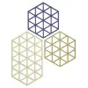 Triangles Silikon Nihale, 250 °C, 2 Stück 16 x 14 cm & 1 Stück 24 x 14 cm