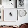 TROMMA duvar saati, 25 cm, beyaz