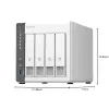 TS-433-4G 4 GB Ram, 4 Diskli Nas Server, Disksiz