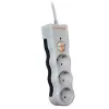 TSK19009 Powersurge 3-Surge Protectıon Plug-1050 Joule-Wıth Cable, Beyaz