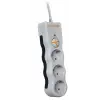 TSK19009 Powersurge 3-Surge Protectıon Plug-1050 Joule-Wıth Cable, Beyaz