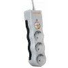 TSK19009 Powersurge 3-Surge Protectıon Plug-1050 Joule-Wıth Cable, Beyaz