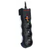 TSK19010 Powersurge 3-Surge Protectıon Plug-1050 Joule- Wıth Cable Siyah