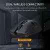 TUF M4 kablosuz oyun faresi | çift kablosuz mod - Bluetooth/RF 2,4 GHz, 12K DPI optik sensör, 6 programlanabilir düğme