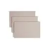 TUFF Asma Dosya Folder with Easy Slide Tab, 1/3 Cut Sliding Tab, Yasal Boyut, Çelik Gri, Kutu Başına 18 (64093, Çubuk Rengi May Vary)