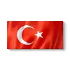 Türk Bayrağı Tablosu 80 x 40