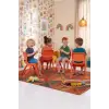 Turuncu çocuk sandalyesi 4lü set