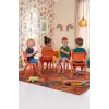 Turuncu çocuk sandalyesi 4lü set