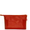 Turuncu File Clutch Çanta