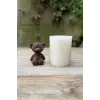 Tüylü Ayı Mini Silikon Mum Kalıbı