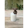 Tüylü Ayı Mini Silikon Mum Kalıbı
