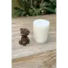 Tüylü Ayı Mini Silikon Mum Kalıbı