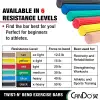 Twist-n-Bend® FlexBar, 6 Çeşit 30 cm (Kırmızı light)