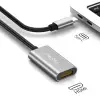 Type-C bağlantısından HDMI görüntü alan 4K 30Hz dönüştürücü adaptör