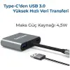 Type-C HDMI VGA USB Dönüştürücü Adaptör