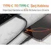 Type-C Power Delivery Ultra Hızlı Şarj Kablosu
