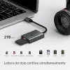 UA440C, USB 3.0 Type-C - SD ve microSD 4.0 Kart Okuyucu