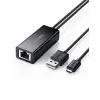 Ugreen Micro USB Ethernet Dönüştürücü Adaptör, Siyah