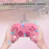 Ultimate 2C Bluetooth Controller for Switch 2, Switch/OLED/Lite, Hall Effect Joysticks, Non-linear Digital Triggers, Remappable L4/R4 Bumpers, 6-axis Motion, Rumble Vibration