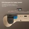 Ultimate 2C Wireless Controller for Windows PC and Android, with 1000Hz Polling Rate, Hall Effect Joysticks and Hall Triggers, and Remappable L4/R4 Bumpers, Turbo Function (Brownie)