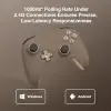 Ultimate 2C Wireless Controller for Windows PC and Android, with 1000Hz Polling Rate, Hall Effect Joysticks and Hall Triggers, and Remappable L4/R4 Bumpers, Turbo Function (Brownie)
