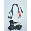Universal Mikrofonlu Bluetooth Kit (Aux menülü bütün teypler için uyumlu)
