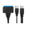 USB 3.0 2.5 3.5 İnç Sata Ssd Hdd Hard Disk Dönüştürücü Adaptör Kablosu