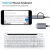 USB 3.0 OTG - Type-C ve Micro USB Veri Şarj Dönüştürücü Adaptör