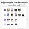 USB 3.0 SD, Micro SD, Memory Stick, CF Kart Okuyucu