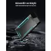 USB 3.1 Gen 2 Tip C Muhafaza, 2,5 İnç Sabit Sürücü, 6TB, 6Gbps, Windows Mac OS Linux ile Uyumlu