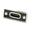 USB 3.1 Type-C Dişi Panel Montaj Soketi, 4 Pin Smd Lehimlenebilir