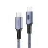 USB 4.0 E-Mark 240W 40Gbps Thunderbolt 4 8K 60Hz Type-C Görüntü Hızlı Şarj ve Data Kablosu 2 Metre
