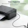 USB A Printer Tarayıcı Yazıcı Data Kablosu 5 Metre