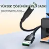 USB B Printer Tarayıcı Yazıcı Data Kablosu 3 Metre