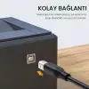 USB B Printer Tarayıcı Yazıcı Data Kablosu 3 Metre