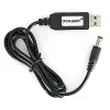 USB-Barrel Jack Voltaj Yükseltici, Giriş 5V, Çıkış 9V