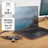 USB-C 3.1 Adaptör, 2xUSB-A, 1xUSB-C, 1xHDMI, 1xEtherne