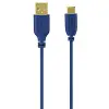 USB-C - USB-A 0.75 Metre USB Kablo, Mavi