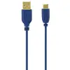 USB-C - USB-A 0.75 Metre USB Kablo, Mavi