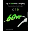 USB-C - USB-C Kablosu (1M/3.3ft), iPhone 15, iPhone 15 Pro, iPhone 15 Pro Max, iPhone 15 Plus, Galaxy S23, S22, Not, Piksel, iPad Pro, USB-C Kablosu için USB-C Hızlı Şarj Kablosu - Beyaz (2li