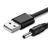 USB DC 5V 3.5mm Güç Kablosu 1 Metre
